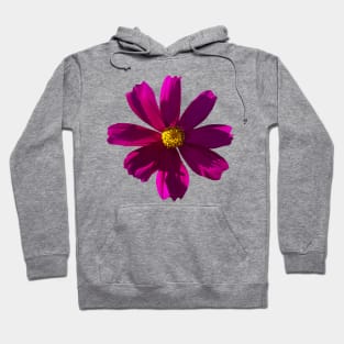 Dark Pink Cosmos Photo Hoodie